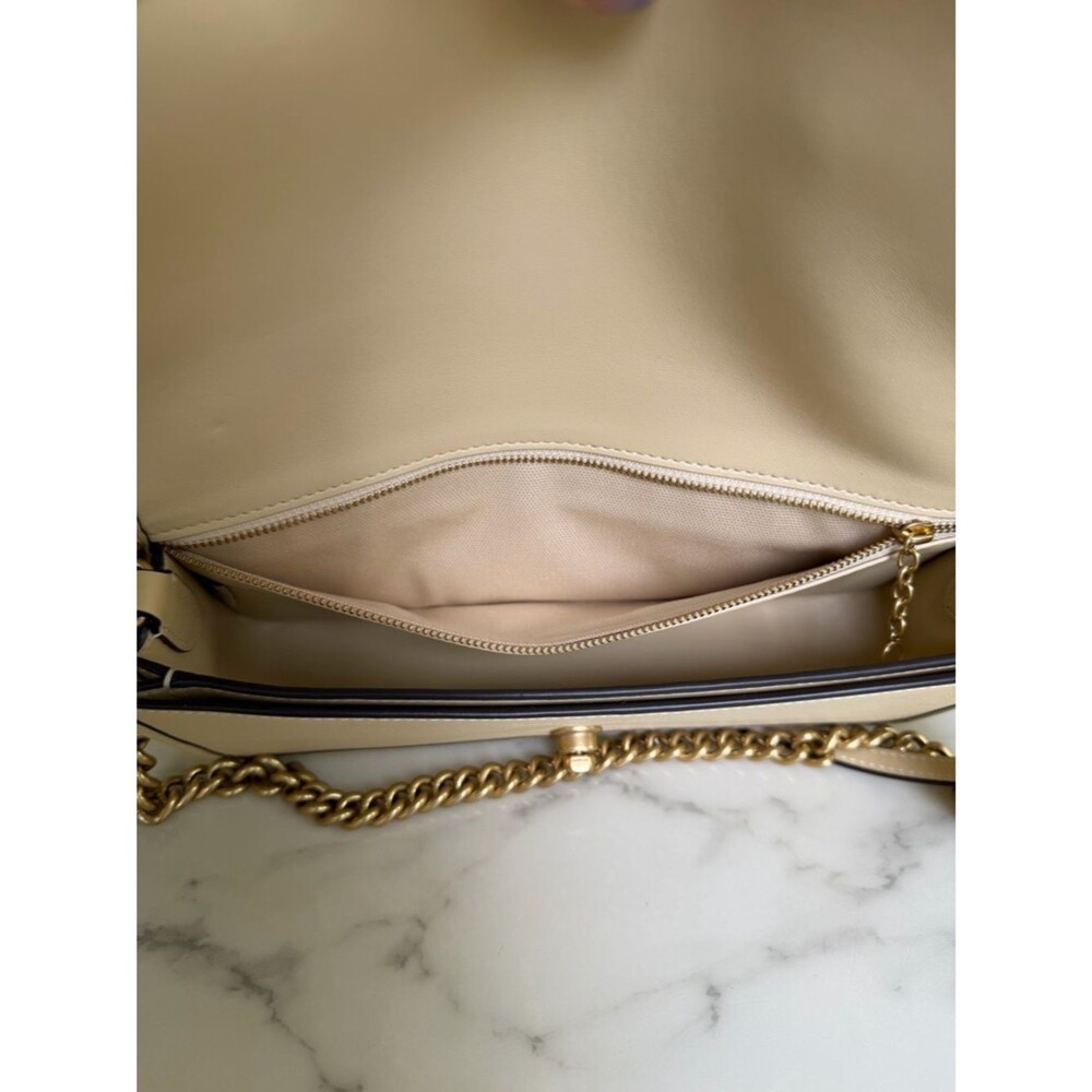 NWOT Coach DINKY Bag Glovetanned Leather CW641 Brass Moonlight Cream Ivory - Picture 14 of 15